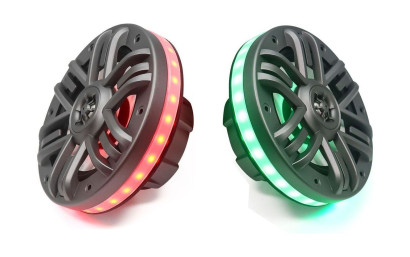 Морская акустика 6,5" с RGB, с подсветкой по контуру, Marine Rocket