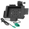 Крепление с замком RAM Tough-Dock Power + Dual USB для 10-дюймового планшета Zebra ET4x (RAM-HOL-ZE21PD2KLU)