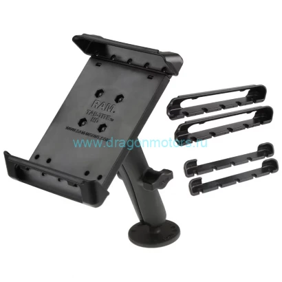 RAM-B-101-C-TAB-SMU RAM Tab-Tite  Drill-Down с двойной шаровой опорой для небольших планшетов