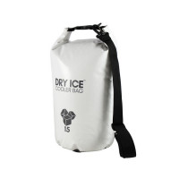 Водонепроницаемый гермомешок - холодильник OverBoard D001WHT - Dry Ice Cooler Bag - 15L