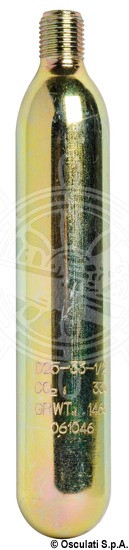 Osculati 22.401.10 - Баллончик CO2 для самонадувающихся спасательных жилетов 33 г Osculati