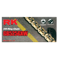 GB525GXW-130 Цепь для мотоцикла до 1300 см (золотая, с сальниками XW-RING)