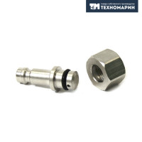 Штуцер для тройника гидроцилиндра 52T