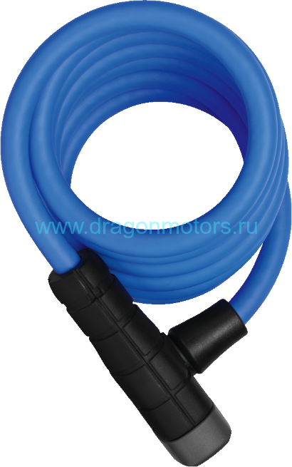 Трос с замком для велосипеда Abus 5510K/180/10 SCMU PRIMO, голубой