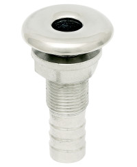 Горловина с патрубком Мореман", нерж. сталь, резьба 1-1/2" (10236355)