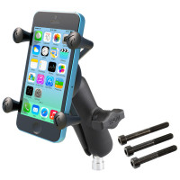 RAM-B-367-UN7U мото крепление RAM X-Grip, муфта 95 мм, шары 25 мм (1), болты M8
