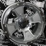 ДИСК ДЛЯ КВАДРОЦИКЛА CARLISLE BLACK-ROCK INTRUDER 4/137 5+2 14X7 