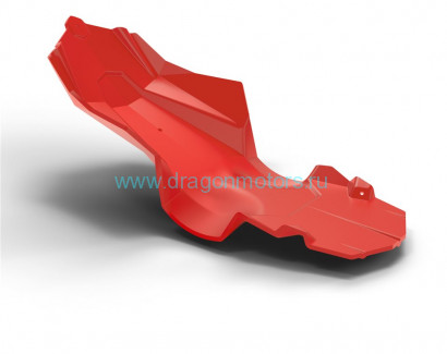 Защита днища для Polaris AXYS EXTREME SKID PLATE (Красный)