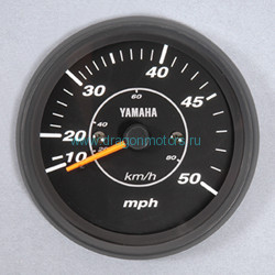 Спидомерт Аналоговый Yamaha 0 – 80 км/ч (черный циферблат) 6Y7-83510-60-00