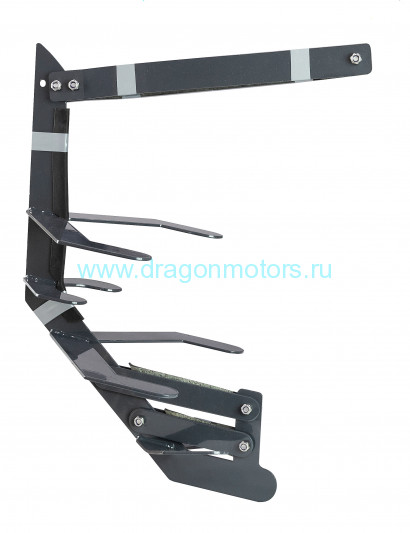 Защита редуктора для Yamaha 25N/30H, максимальная, серая - guardY25-30_3grey