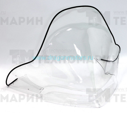 Стекло ветровое AC Bearcat T500, T570, TZ1 (увел 64см)