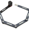 Складной замок для велосипеда Abus BORDO uGrip 5700/80 ST, чёрный