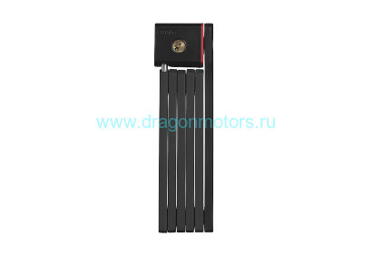 Складной замок для велосипеда Abus BORDO uGrip 5700/80 ST, чёрный