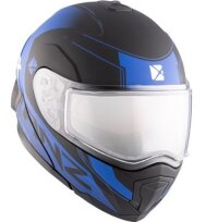 CKX Шлем TRANZ 1,5 Ams  черно-синий матовый 
