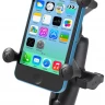 RAM-B-138-UN7U крепление RAM X-GRIP для 4-5,5 смартфонов, муфта 95 мм, круг, шары 25 мм (1)