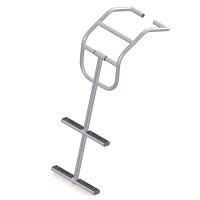 Трап дайверский для надувных лодок, 2 серых ступени (ширина 360 мм.) (10269449)