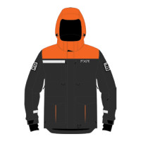 Куртка FXR Excursion Ice Pro с утеплителем Asphalt/Orange