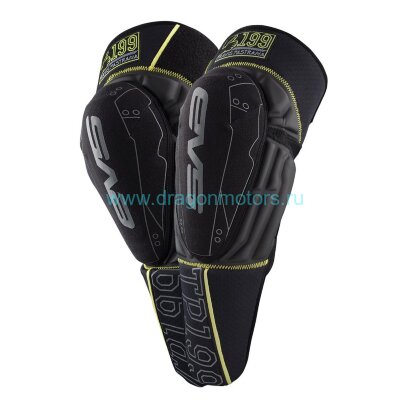 Защита колена и голени EVS TP199 - Black / Hi-Viz Yellow (подростковый)