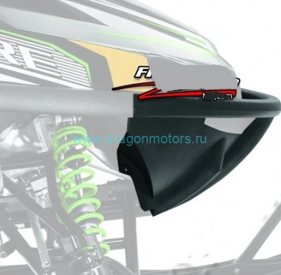 Передний бампер Arctic Cat crossfire 8 sno pro OEM: 3606-086, 3606-093