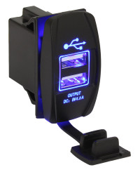 Зарядные гнезда USB в виде клавиши Marina", 4,8 А" (10264237)