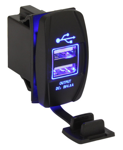 Зарядные гнезда USB в виде клавиши Marina", 4,8 А" (10264237)