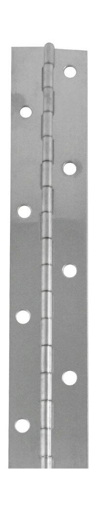 Петля рояльная 1820х38мм, нержавеющая