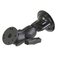 RAM-166-B-202U Крепление на присоске RAM Twist-Lock  с адаптером для круглой пластины