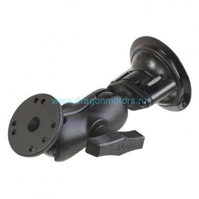 RAM-166-B-202U Крепление на присоске RAM Twist-Lock  с адаптером для круглой пластины