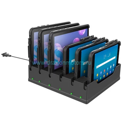 RAM-DOCK-6G8P-OT1U 6-портовая док-станция RAM для Tab Active3, 2 и Pro с OtterBox uniVERSE