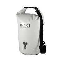 Водонепроницаемый гермомешок - холодильник OverBoard D003WHT - Dry Ice Cooler Bag - 30L