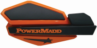 Ветровые щитки для квадроцикла "PowerMadd" Серия STAR, оранжевый/черный