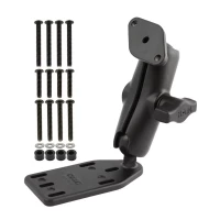 RAM-B-183U мото крепление RAM на крышку бачка, муфта 95 мм, ромб, шары 25 мм (1)
