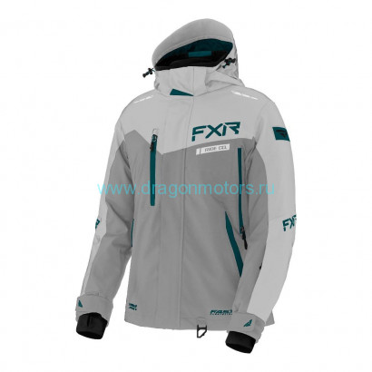 Куртка FXR Renegade FX с утеплителем - Grey/Lt Grey/Ocean