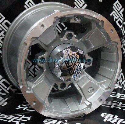 ДИСК ДЛЯ КВАДРОЦИКЛА CARLISLE BLACK-ROCK INTRUDER 4/156 5+2 12X7 (Серебряный)