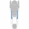 Подножки для снегохода Polaris AXYS (синий)