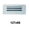 Решетка воздухозаборника 127х66 мм, Marine Rocket