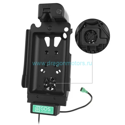 RAM-GDS-DOCKLF-SAM67U держатель с замком GDS Cool-Dock  для Samsung Tab A 8.4 SM-T307