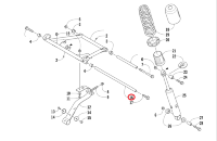 Втулка заднего рычага подвески Arctic Cat Bearcat Z1 / 570 / 2000 3604-604