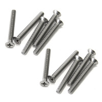 Винт потайной головкой DIN 965 M6x50 A2 10шт