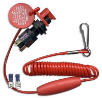 Аварийный шнур-выключатель, спиральный провод, универсальный (10247833)