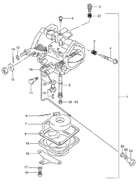 Карбюратор Suzuki DT40 13200-944J0-000