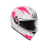 Шлем AGV K-3 SV MULTI - IZUMI WHITE/PINK
