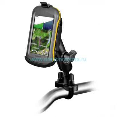 RAM-B-149Z-GA46 RAM Form-Fit на руль 12-32 мм, муфта 95 мм для Garmin Montana 600-680t, шары 25 мм (1)