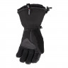 Перчатки FXR Leather Gauntlet с утеплителем - Black