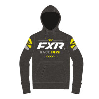 Толстовка FXR Race Division Tech PO - Char Heather/Hi Vis