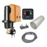 Подруливающее устройство Quick, D125mm, 30KGF, 12V, (TCD1042 - TCDEX06 - TNL 750mm)