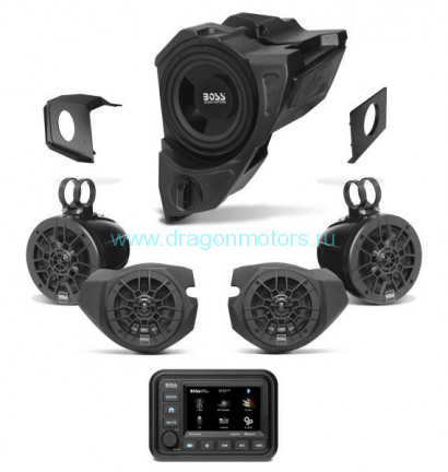 Штатная акустическая система Boss Audio BPRZR5 для Polaris RZR 2014-2019