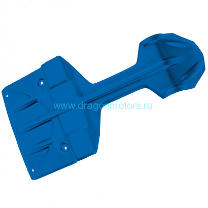 Защита днища пластиковая для снегохода Yamaha FX NYTRO (Синяя) - SMA-8GL34-00-BL