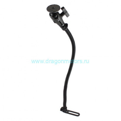 RAM-316-1-24-202U RAM Pod  I Автомобильное крепление с 24-дюймовым алюминиевым стержнем и круглой пластиной