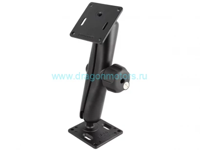 RAM-102LU-D-2461 крепление RAM 2 площадки VESA 75 мм, муфта 230 мм, замок с ключом, шары 38мм (1,5)